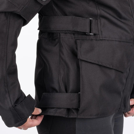Veste Oxford Spartan Long wp ws veste noire. veste spartiate da bw jaune fluo taille longue