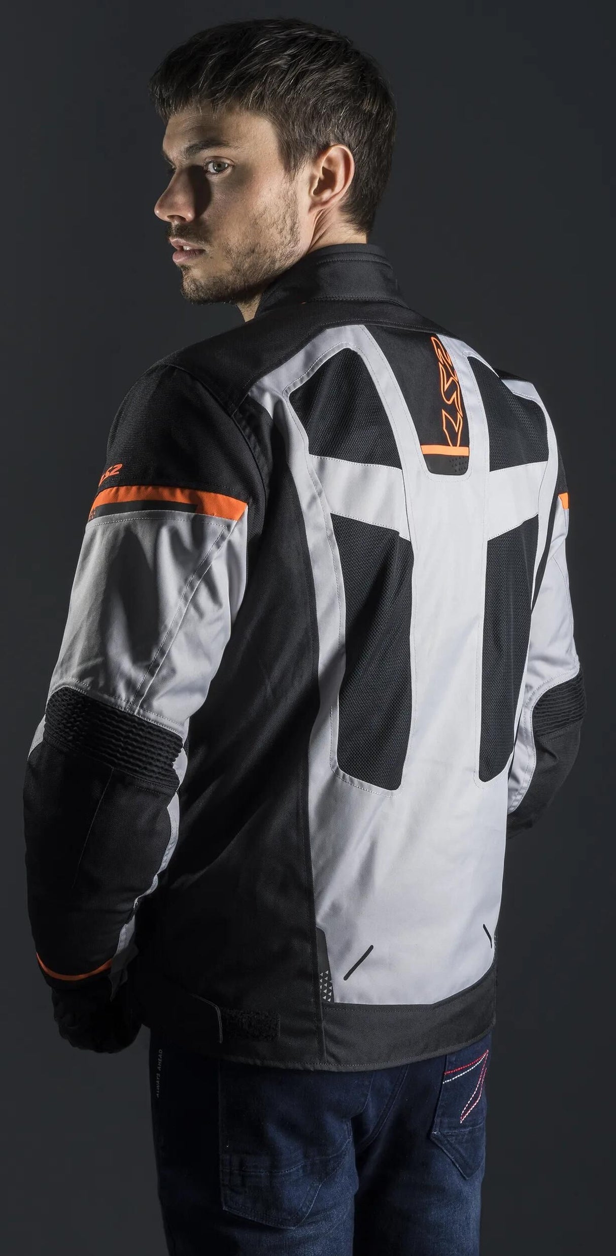 Ls2 veste scout veste scout homme noir gris orange 3xl