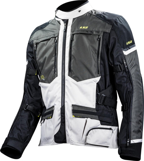 Ls2 veste norvège veste norvège homme noir gris jaune 3xl