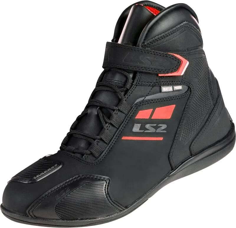 Ls2 botte garra wp lady bottes garra lady wp noir rouge 39