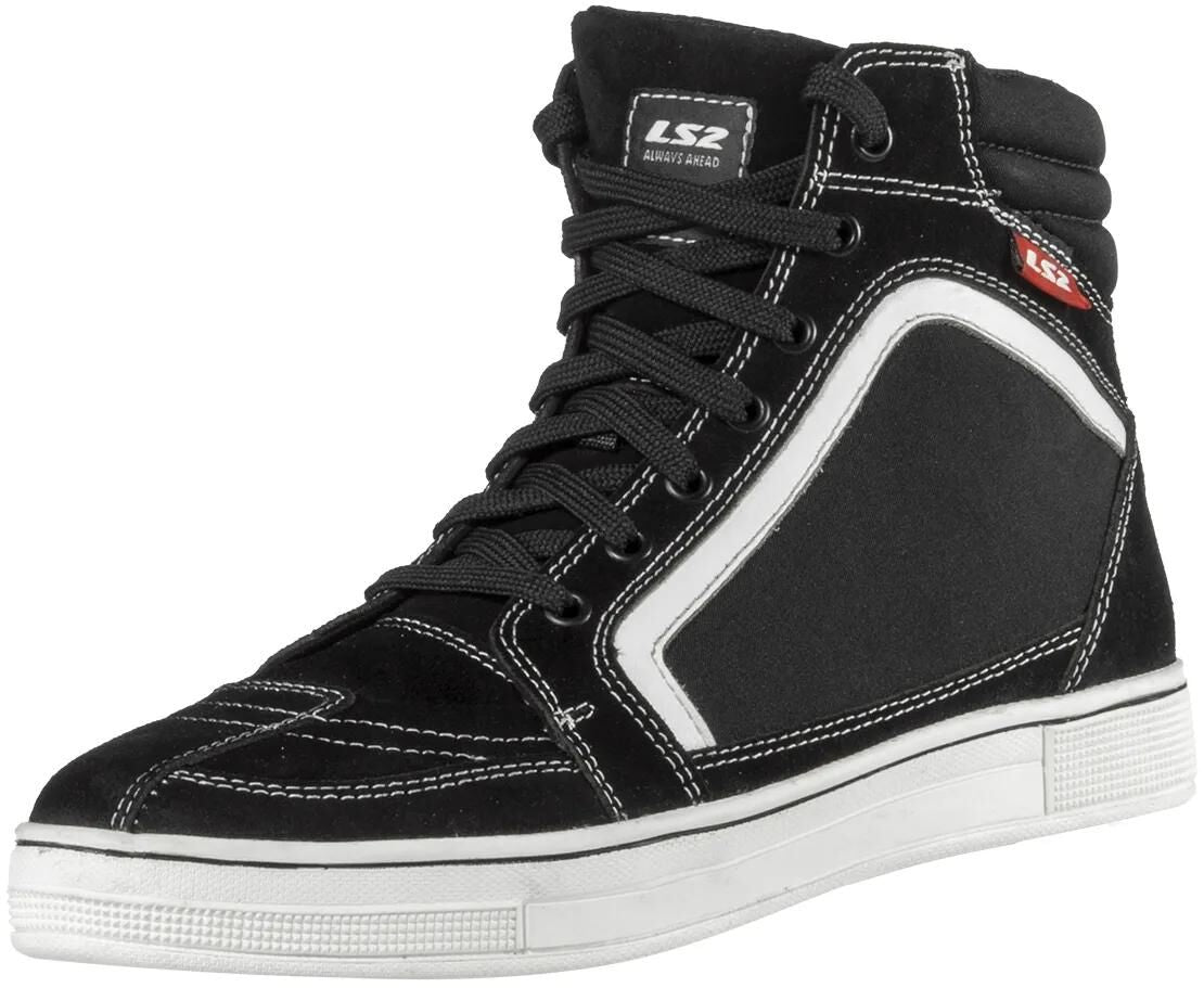 Ls2 doron homme bottes bottes doron homme blanc noir 43