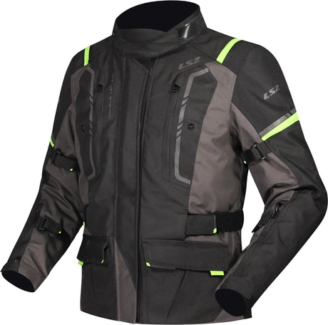 Veste Ls2 veste narvik narvik dames noir gris jaune fluo xx