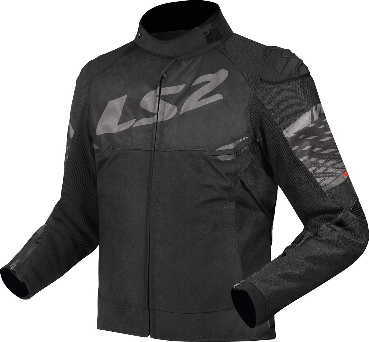 Ls2 apex veste veste apex dames noir gris foncé gr. m