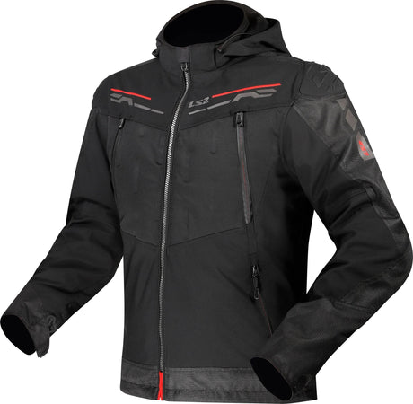 Veste Ls2 zirconium veste zirconium homme noir rouge gr. m
