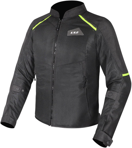 Ls2 jacke breeze man jacket breeze men black yellow gr. s