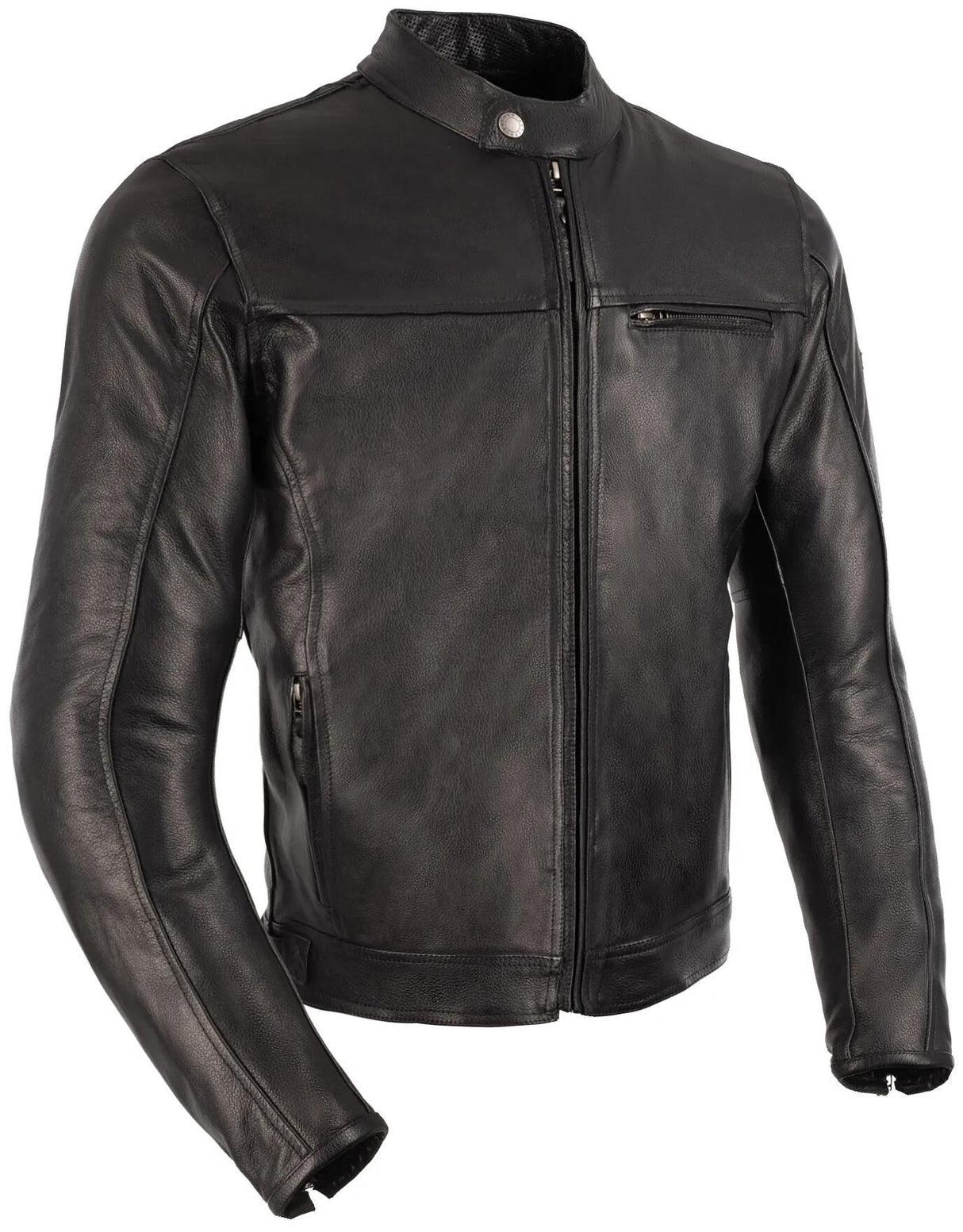 Veste en cuir Oxford Walton 2.0 de la veste Walton 2.0 aa cuir noir gr. s