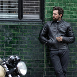 Veste en cuir Oxford Walton 2.0 de la veste Walton 2.0 aa cuir noir gr. s