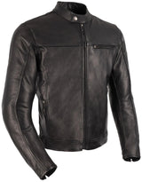 Veste en cuir Oxford Walton 2.0 de la veste Walton 2.0 aa cuir noir gr. m