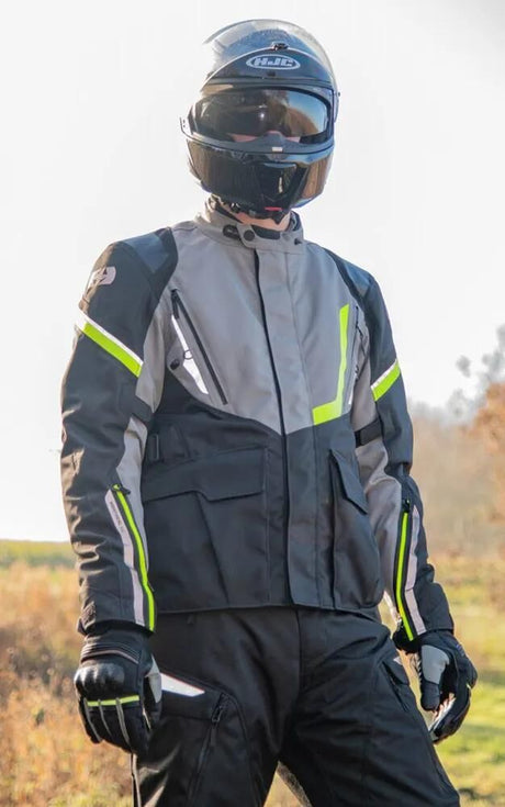 Veste Oxford montreal 4.0 veste montreal 4. noir gris jaune taille l