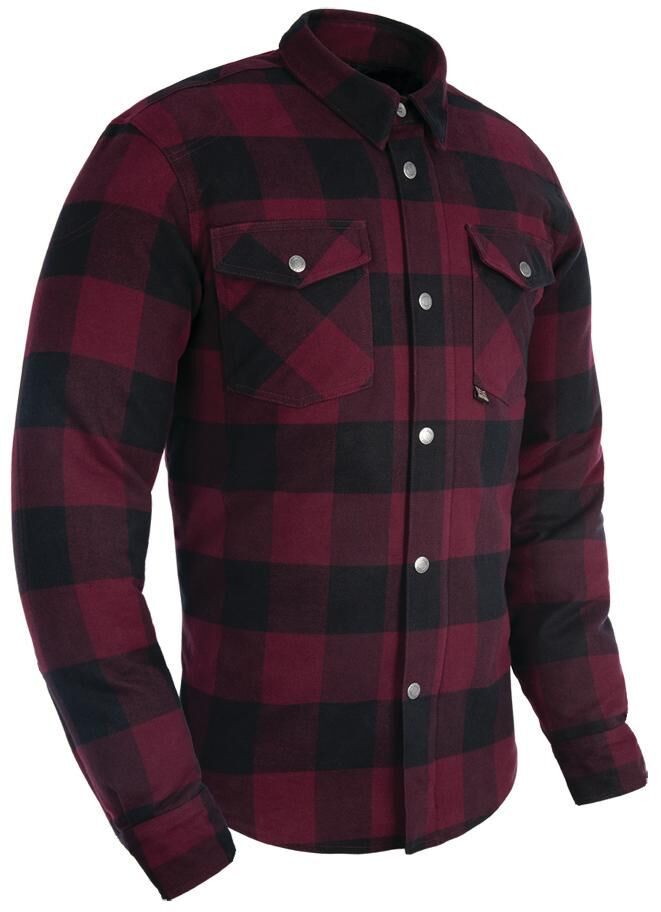 Veste Oxford kickback 2.0 chemise chemises kickback 2. noir rouge taille 5xl
