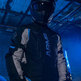 Armr veste kiso 4.0 veste kiso 4.0 wp ms noir gris bleu gr. xx
