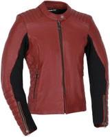 Veste en cuir Oxford Radley de veste en cuir Rad ws rouge 42