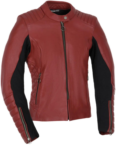 Veste en cuir Oxford Radley de veste en cuir Rad ws rouge 44