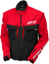 Veste enduro Ufo plast taiga veste ufo noir rouge gr. je