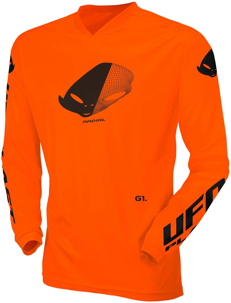Ufo plast jersey mx radial maillot enfant ufo rad néon orange gr. xxx