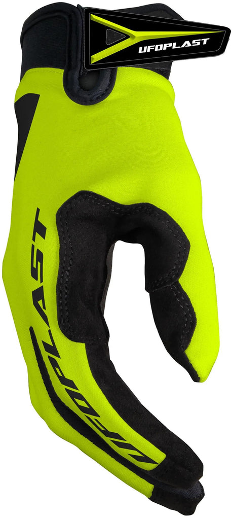 Gant de motocross UFO pipi gants d'horizon ufo skyline jaune gr. s