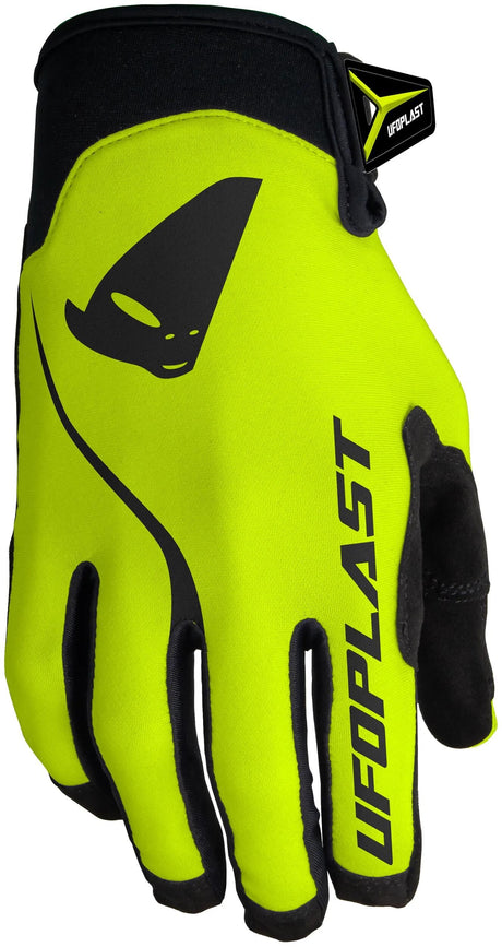 Gant de motocross UFO pipi gants d'horizon ufo skyline jaune gr. je