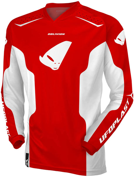 Ufo plast maillot mx oblivion mx maillot ufo oblivion rouge blanc gr. je
