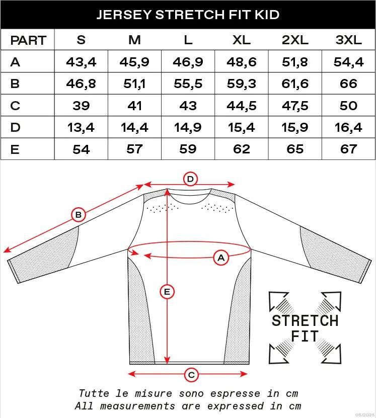 Ufo plast jersey ares kids maillot enfant ufo are gris noir taille xs