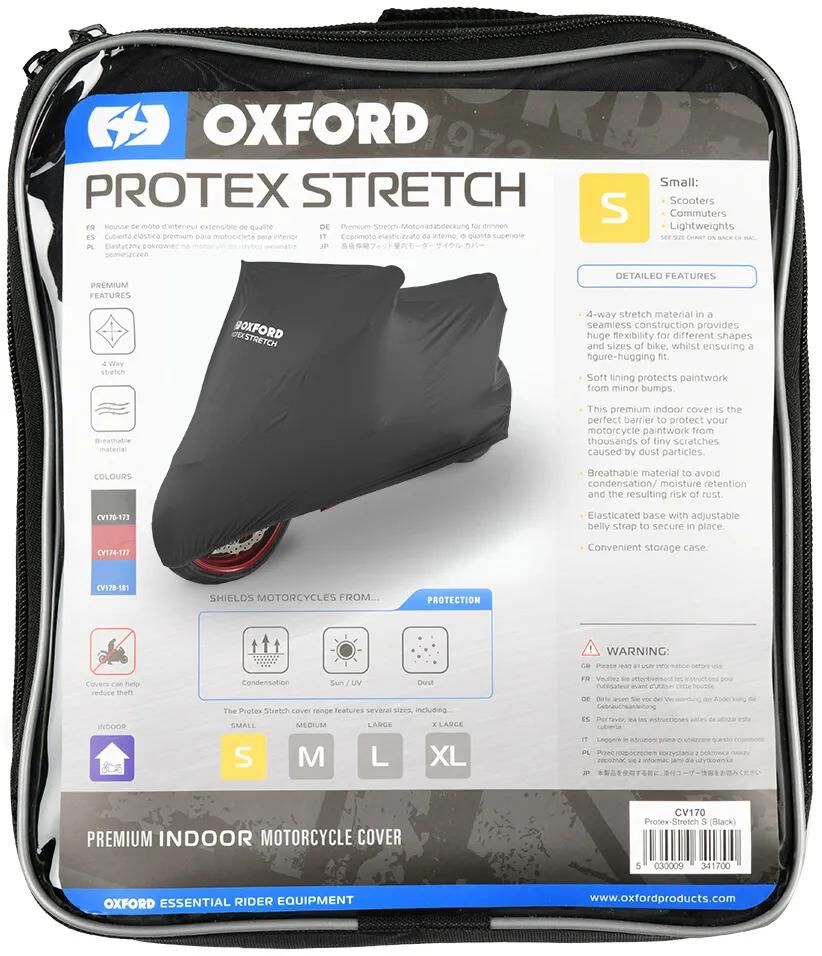 Oxford – housse de vélo pliable pour intérieur, protex, housse de vélo extensible, intérieur xl, noire