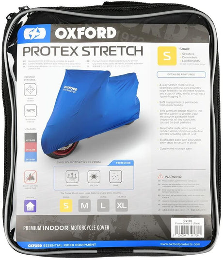 Oxford – housse de vélo pliable pour garage, protex, extensible, intérieur, l, noir