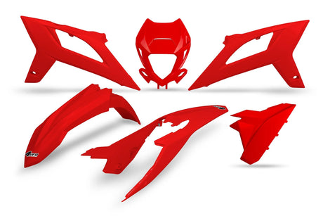 Kit de garniture de carrosserie Ufo plast ufo bêta rouge