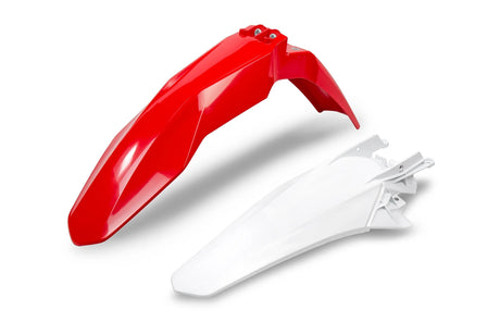 UFO plast kotflügelsatz jeu de garde-boue ufo gasgas oem rouge blanc
