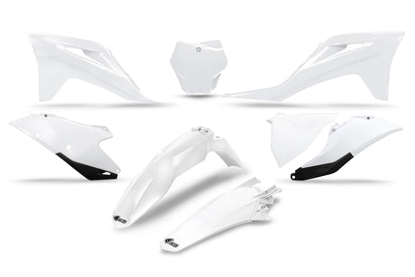 Kit de garniture de couleur en plastique ovni ufo gasgas blanc