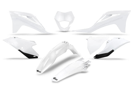 Kit de garniture de couleur en plastique ovni ufo gasgas blanc