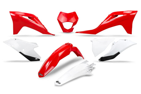Kit de garniture de couleur plastique UFO UFO gas gas OEM rouge blanc