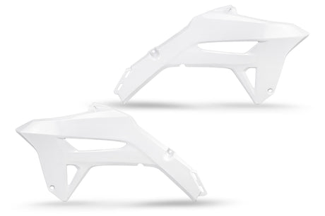 Cache radiateur Ufo plast cache radiateur ufo honda blanc