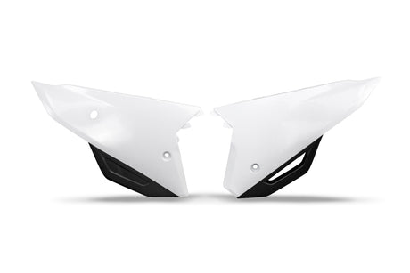 Cache latéral Ufo plast caches latéraux ufo honda blanc