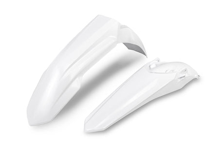 Jeu de garde-boue Ufo plast jeu de garde-boue ufo honda blanc
