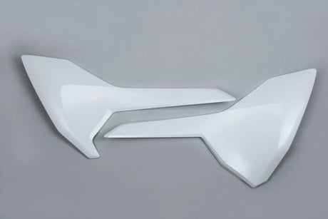 Caches latéraux UFO en plastique seitenverkleidung UFO Husqvarna blanc
