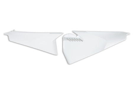 Caches latéraux UFO en plastique seitenverkleidung UFO Husqvarna blanc
