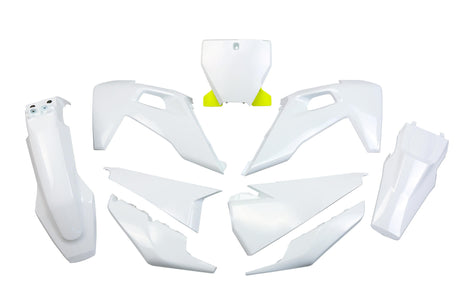 Kit déco carrosserie Ufo plast ufo husqvarna blanc