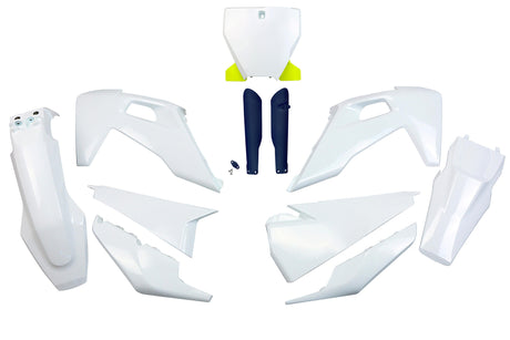 Kit de garniture de carrosserie Ufo plast ufo husqvarna oem wt ye bl