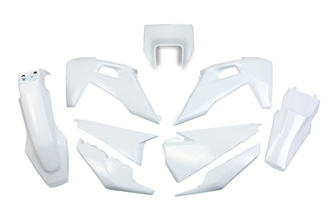 Kit déco carrosserie Ufo plast ufo husqvarna blanc