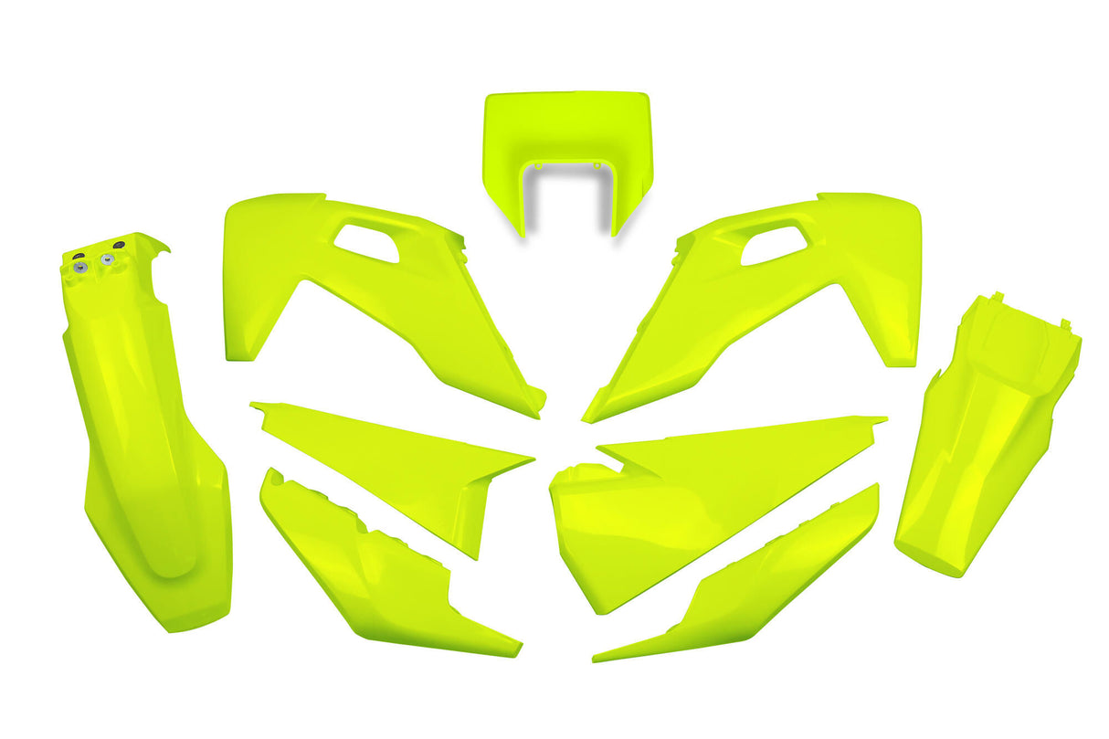 Kit déco carrosserie Ufo plast ufo husqvarna jaune