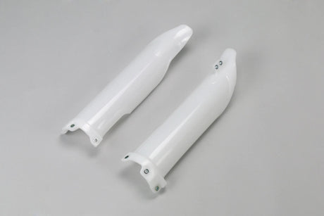 Protection de fourche avant Ufo plast protège-fourche ufo kawasaki blanc