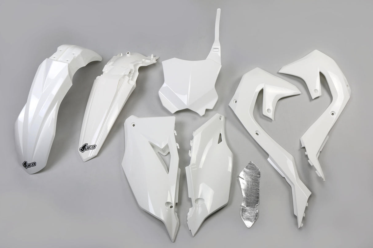 Kit déco carrosserie Ufo plast ufo kawasaki blanc