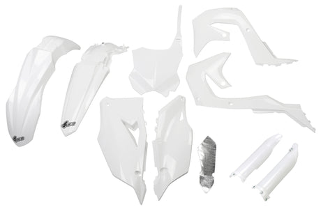 Kit déco carrosserie Ufo plast ufo kawasaki blanc