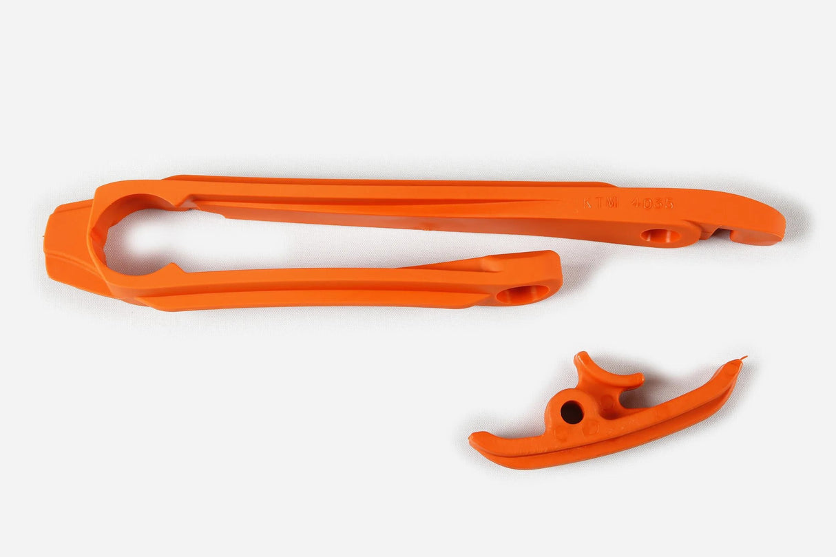 Bras de commande de roue Ufo plast protection abrasion ponceuse oscillante ufo ktm orange
