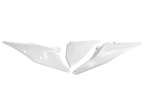 UFO plastique seitenverkleidung caches latéraux UFO KTM blanc