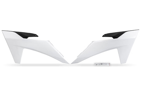 Cache radiateur Ufo plast cache radiateur ufo ktm blanc