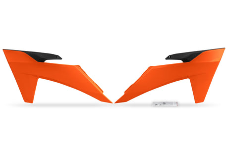 Cache radiateur Ufo plast cache radiateur ufo ktm orange