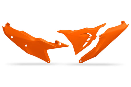 Caches latéraux UFO plast seitenverkleidung UFO KTM Orange