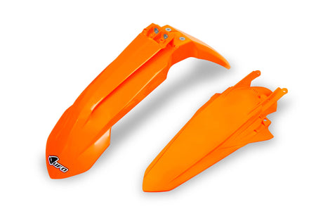 Jeu de garde-boue UFO plast kotflügelsatz UFO KTM orange