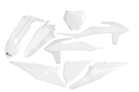 Kit déco carrosserie Ufo plast ufo ktm blanc