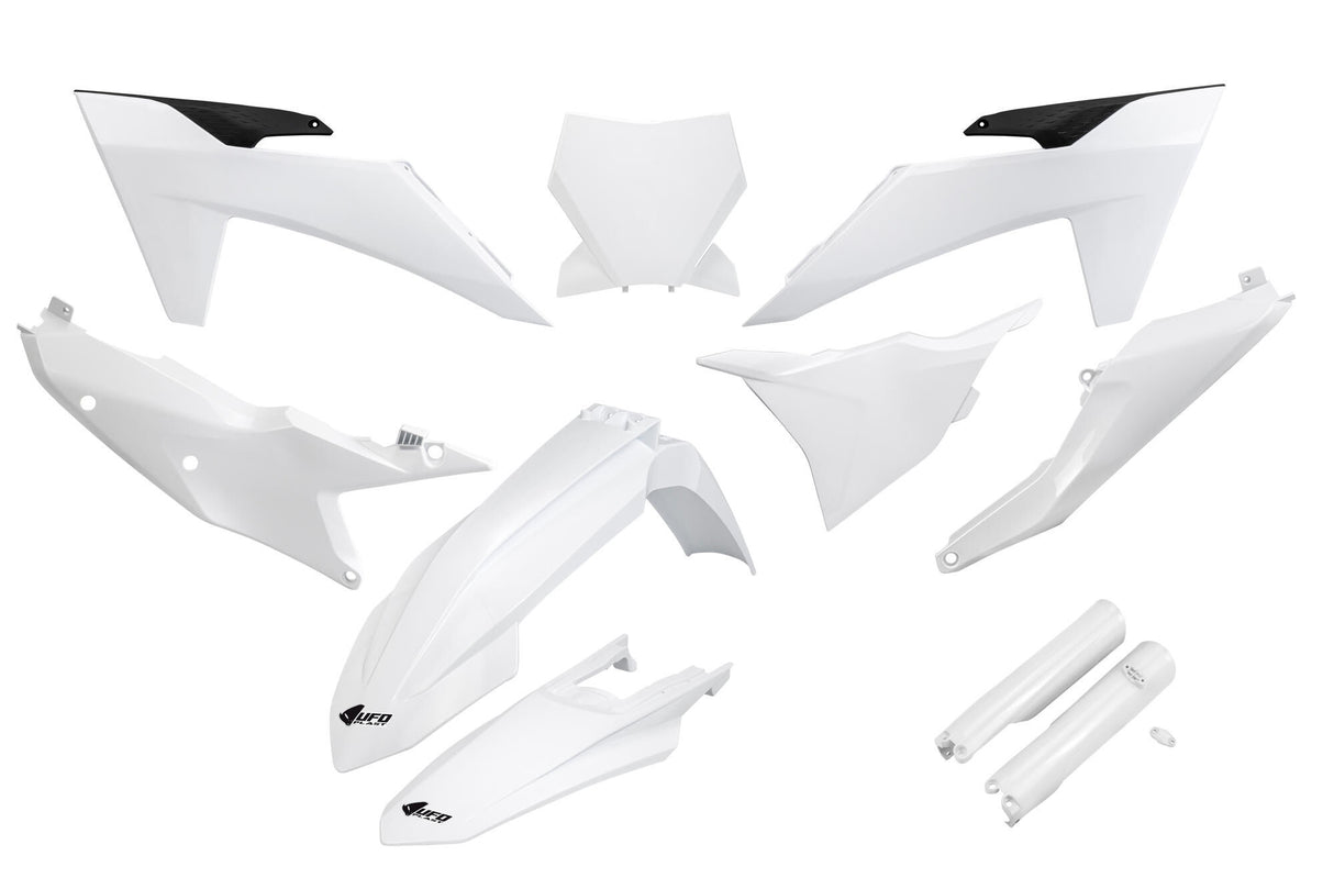 Kit déco carrosserie Ufo plast ufo ktm blanc